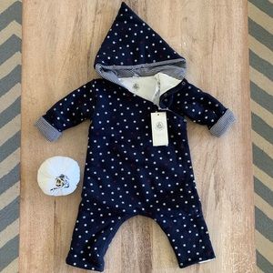 padded pramsuit